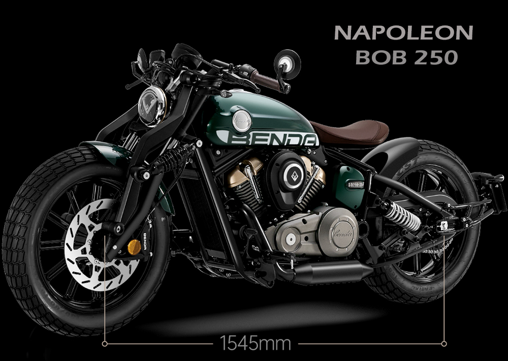 Benda Napolenon Bobber 250, Phân Phối Chính Hãng, Cao Cấp, Giá Rẻ tại Huế