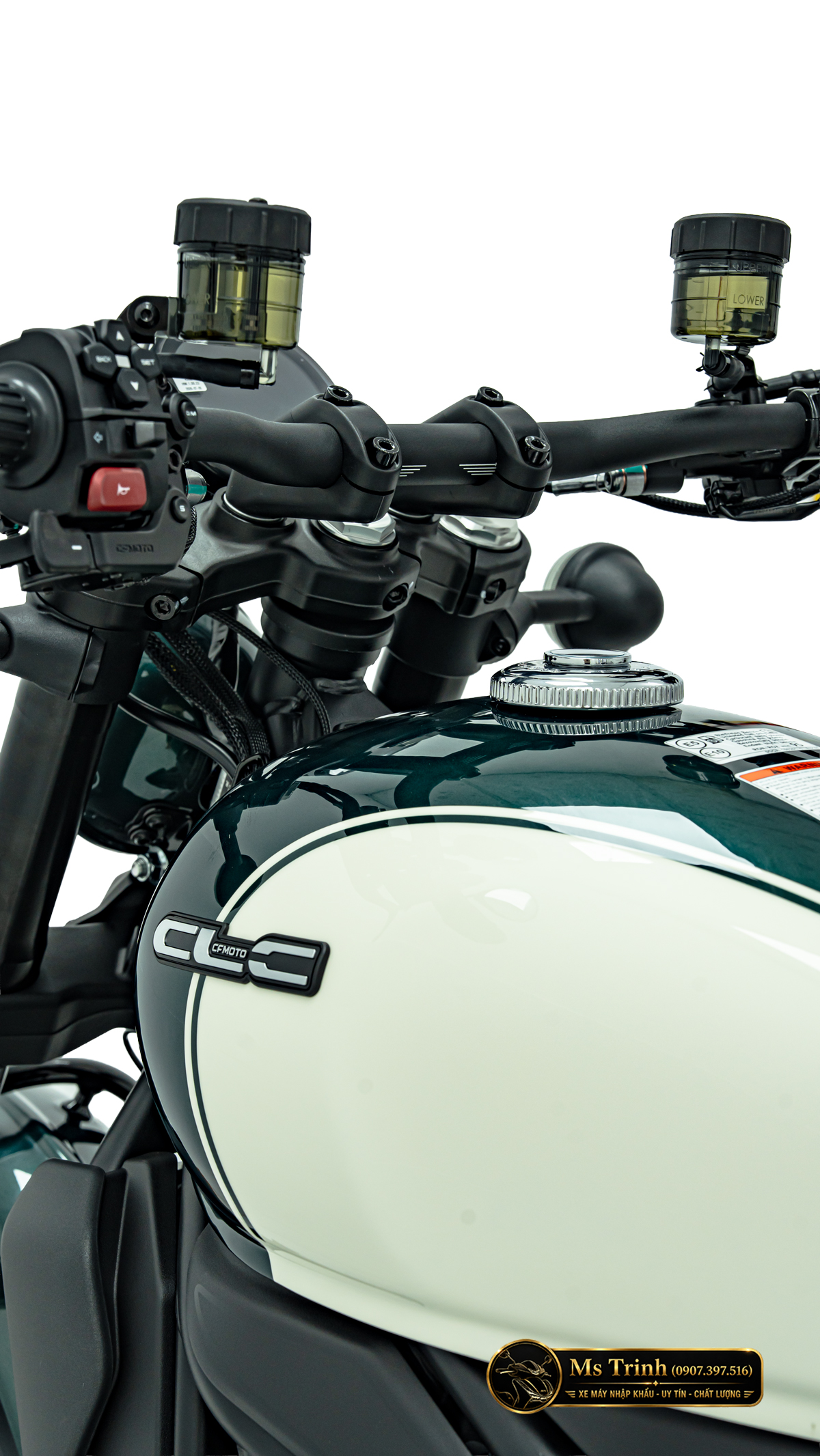 CFMOTO 450CL-C AMT Huế Cruiser 449cc số tự động, giá 167 triệu