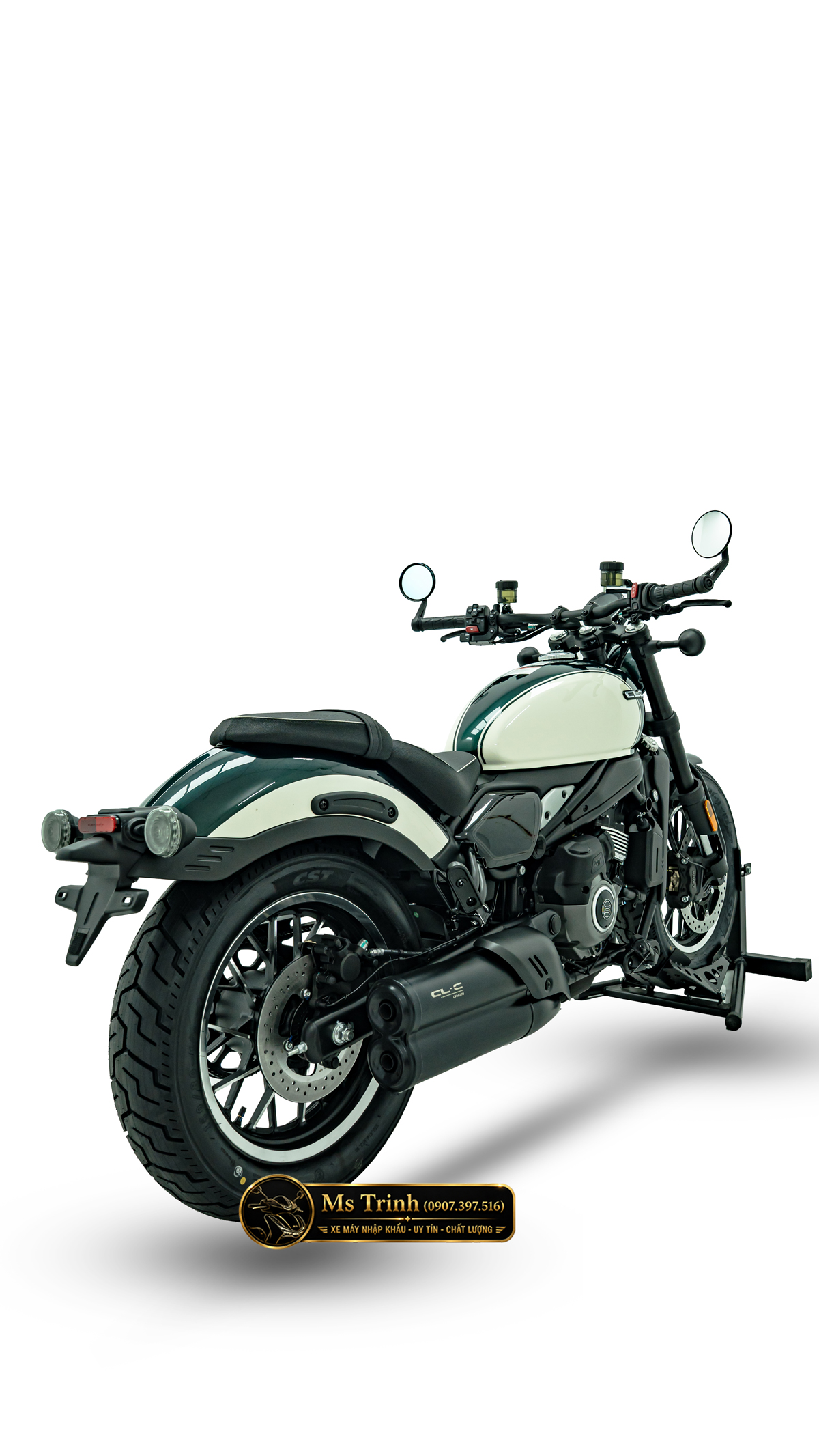 CFMOTO 450CL-C AMT Huế Cruiser 449cc số tự động, giá 167 triệu