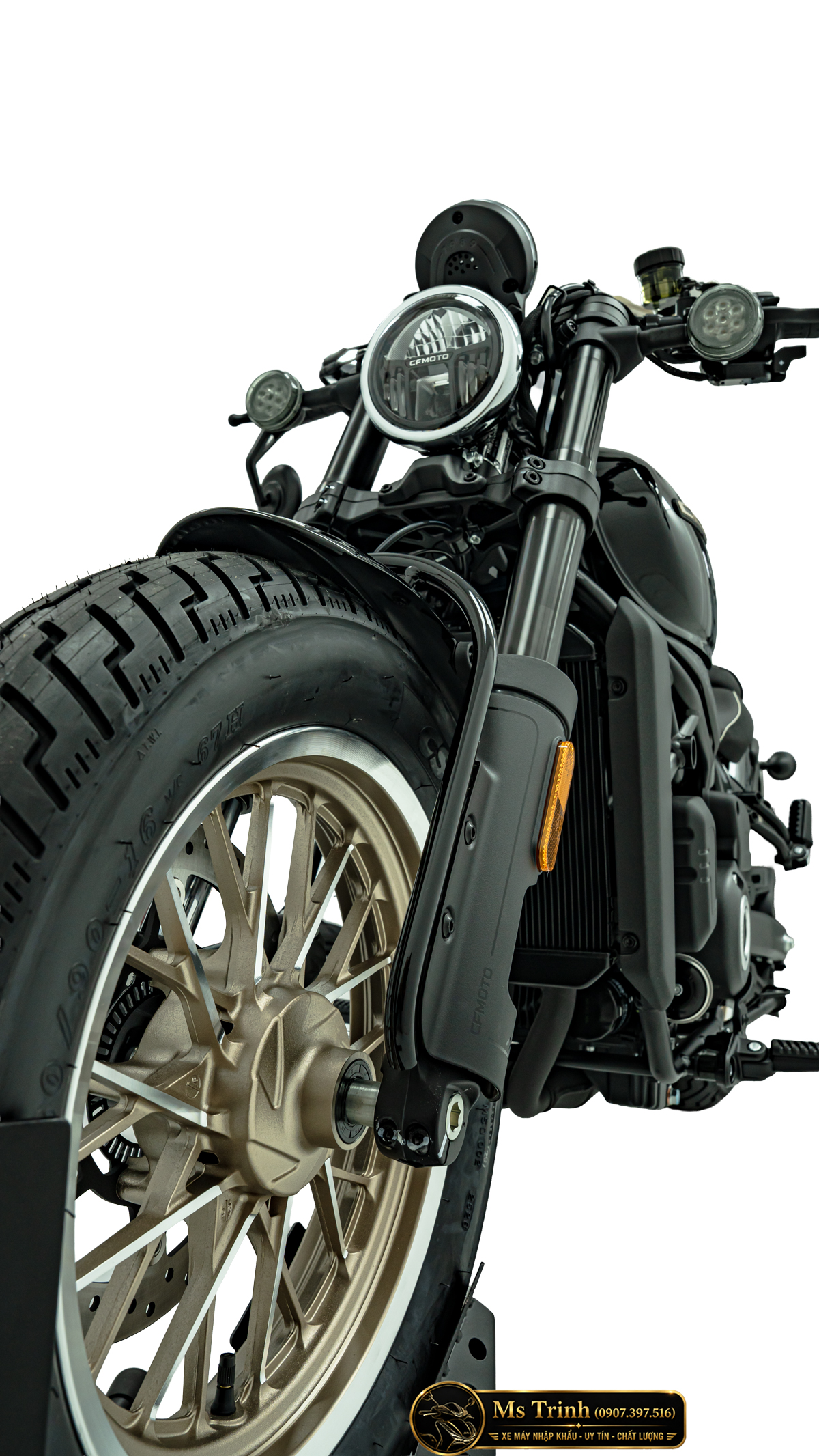 CFMOTO 450CL-C AMT Huế Cruiser 449cc số tự động, giá 167 triệu