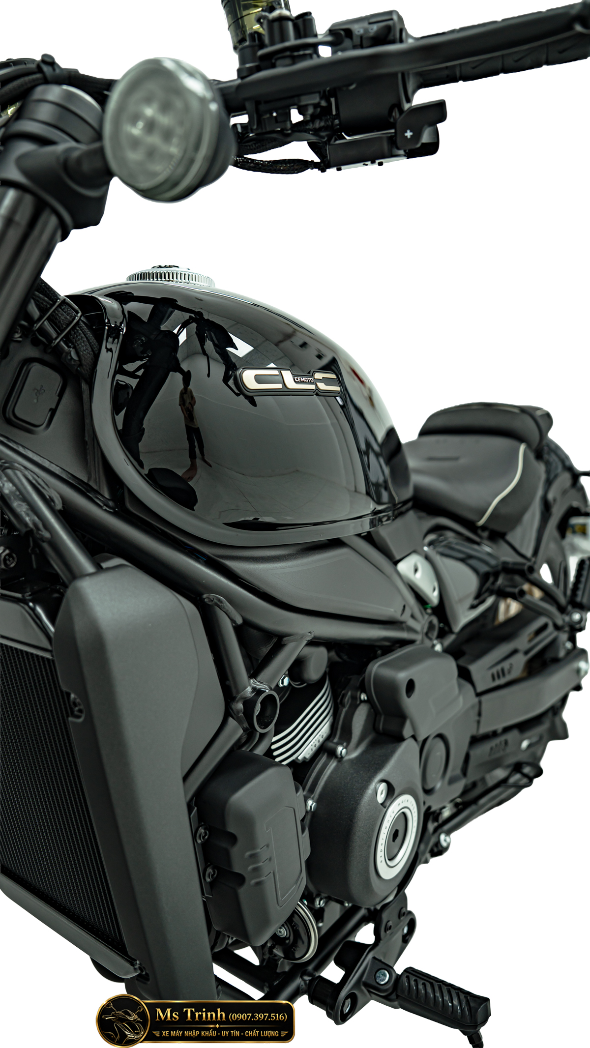 CFMOTO 450CL-C AMT Huế Cruiser 449cc số tự động, giá 167 triệu