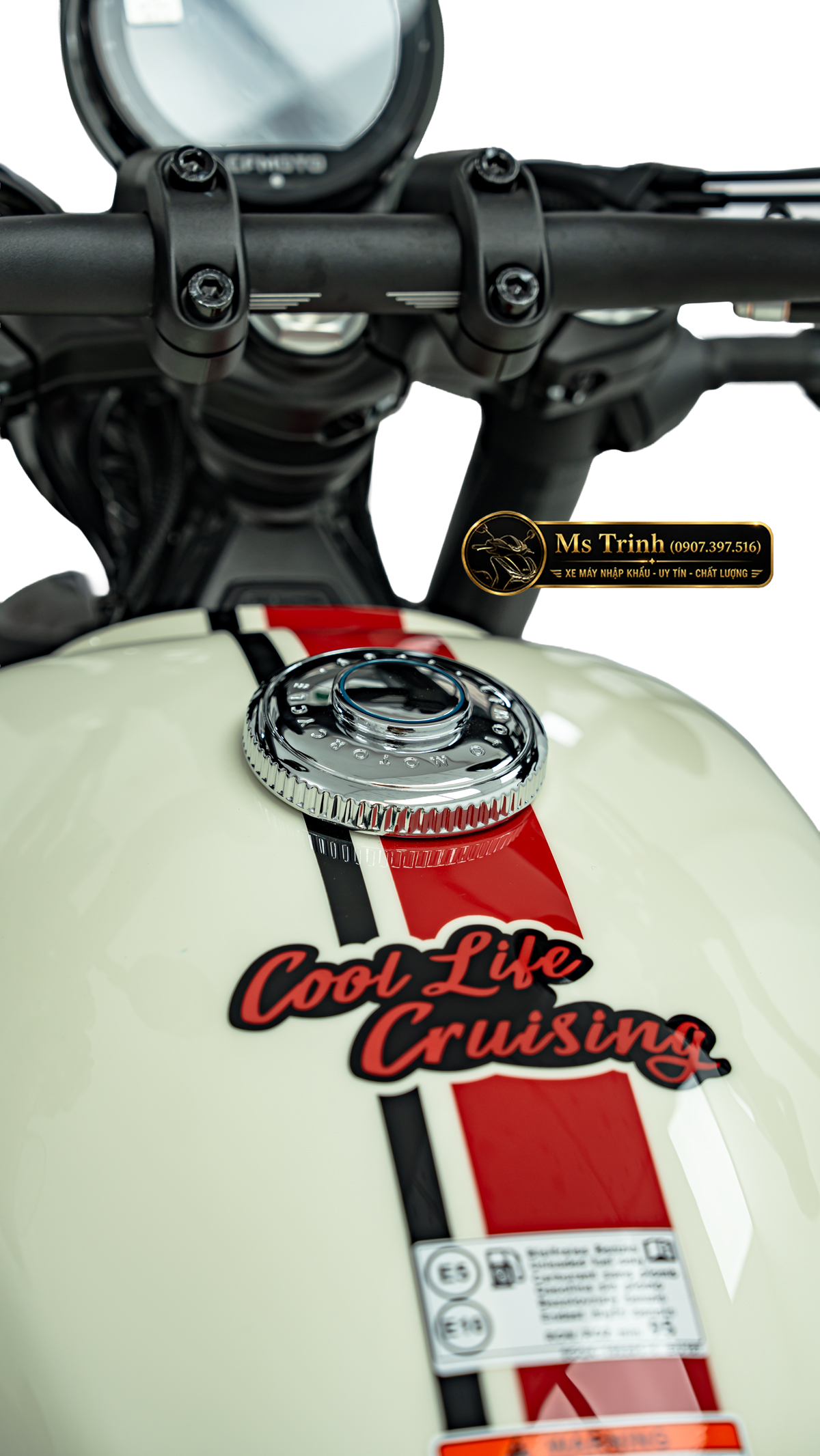 CFMOTO 450CL-C AMT Huế Cruiser 449cc số tự động, giá 167 triệu