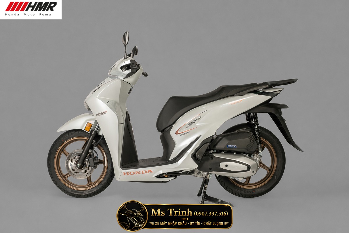 Honda SH150i Special Edition màu trắng 2026 nhập Ý tại Huế - Vẻ đẹp thanh lịch của dòng SH Ý cao cấp
