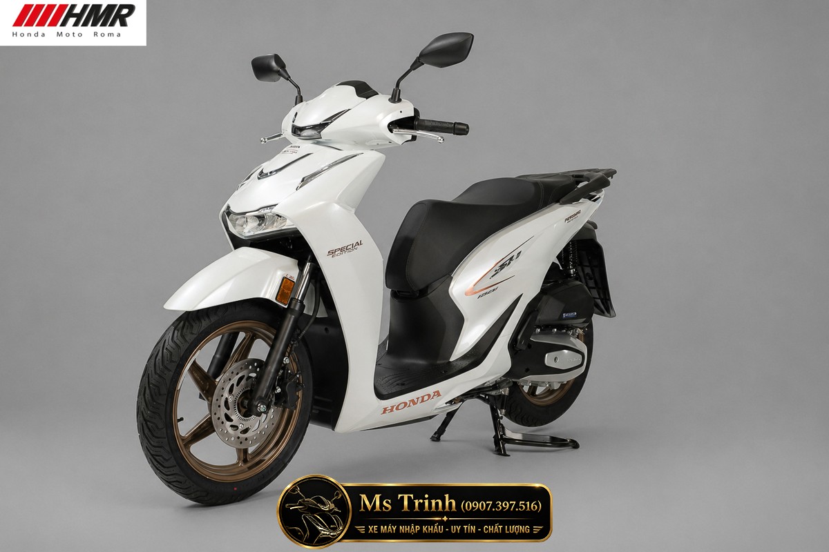 Honda SH150i Special Edition màu trắng 2026 nhập Ý tại Huế - Vẻ đẹp thanh lịch của dòng SH Ý cao cấp