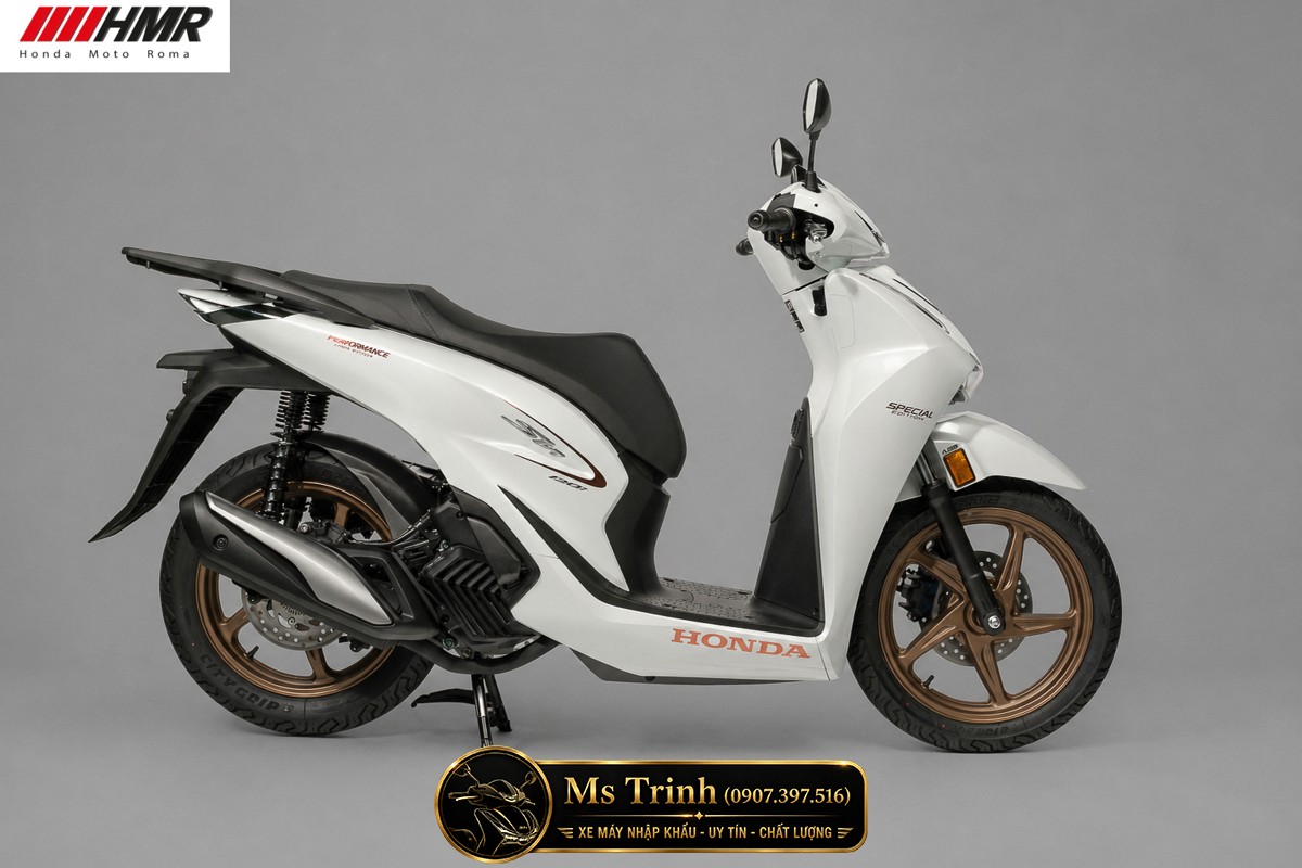 Honda SH150i Special Edition màu trắng 2026 nhập Ý tại Huế - Vẻ đẹp thanh lịch của dòng SH Ý cao cấp