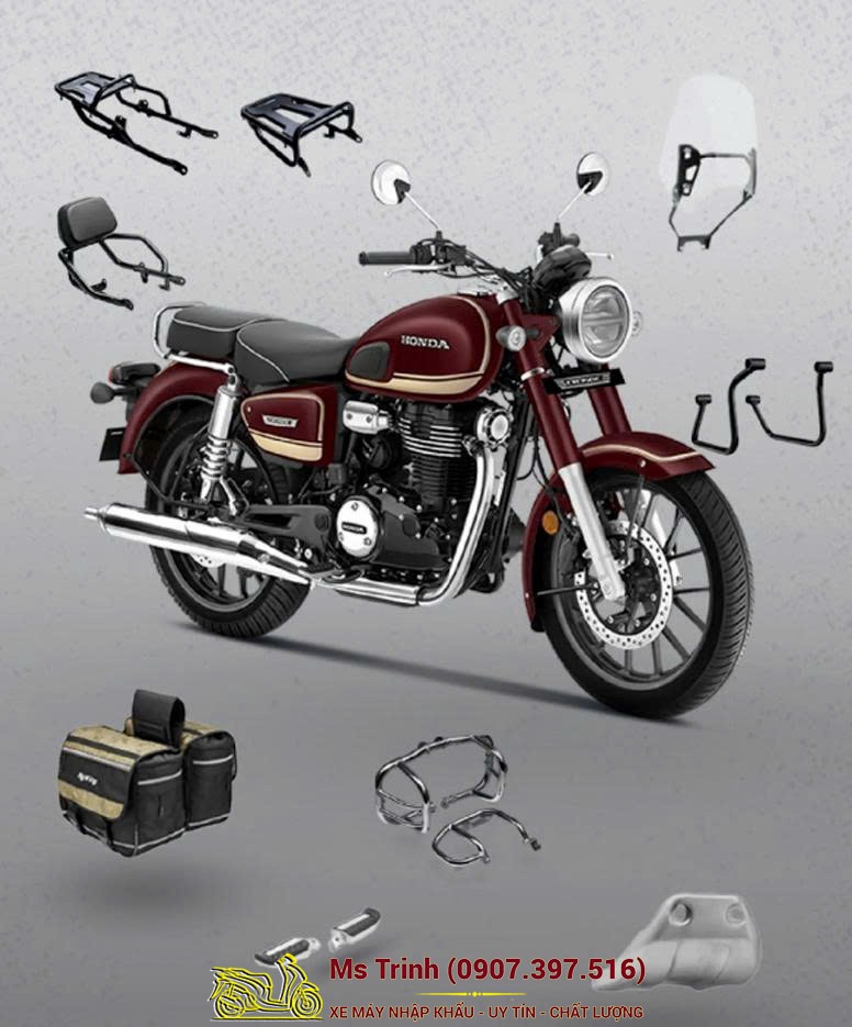 Honda CB350C Special Edition tại Huế - Classic 350cc Đậm Chất Retro, Đối Thủ Nặng Ký Từ Ấn Độ