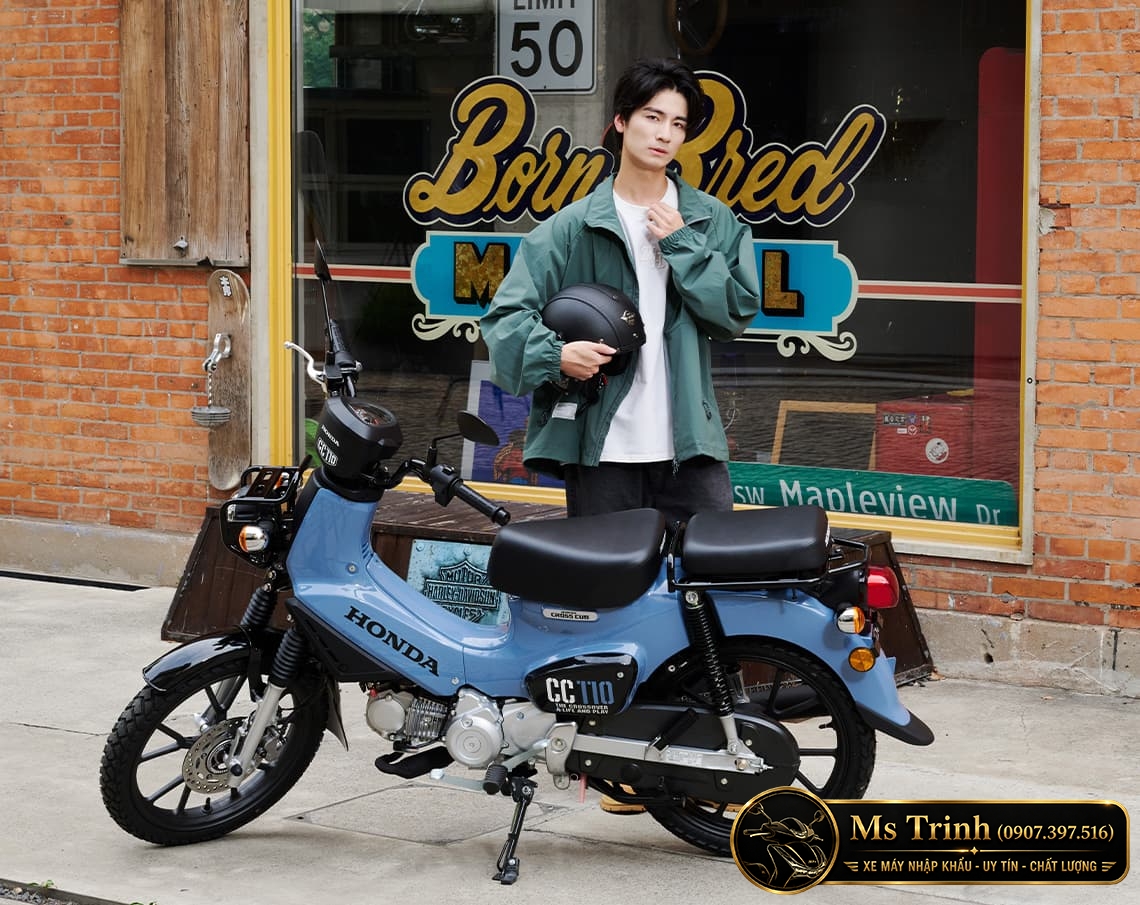 Honda Cross Cub 110 2026 tại Huế – Cub 110cc có ABS, bánh 17 inch, tiết kiệm xăng