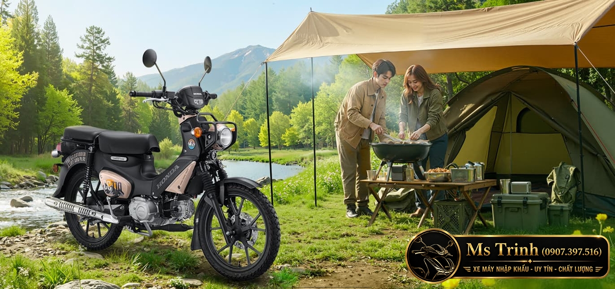 Honda Cross Cub CC110 2026 Special Version tại Huế Bản Special có gì khiến người mê Cub muốn sở hữu?