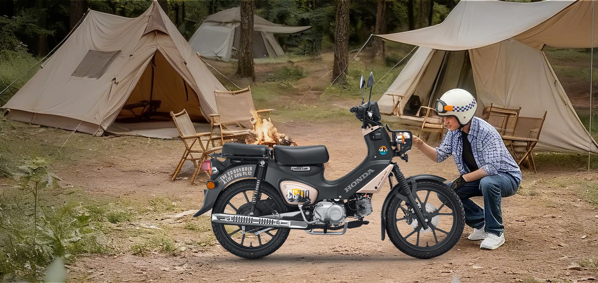 Honda Cross Cub CC110 2026 Special Version tại Huế Bản Special có gì khiến người mê Cub muốn sở hữu?