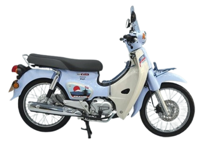 Honda Cub 110 Fujisan bản giới hạn tại Huế - Thiết kế đậm chất Nhật Bản