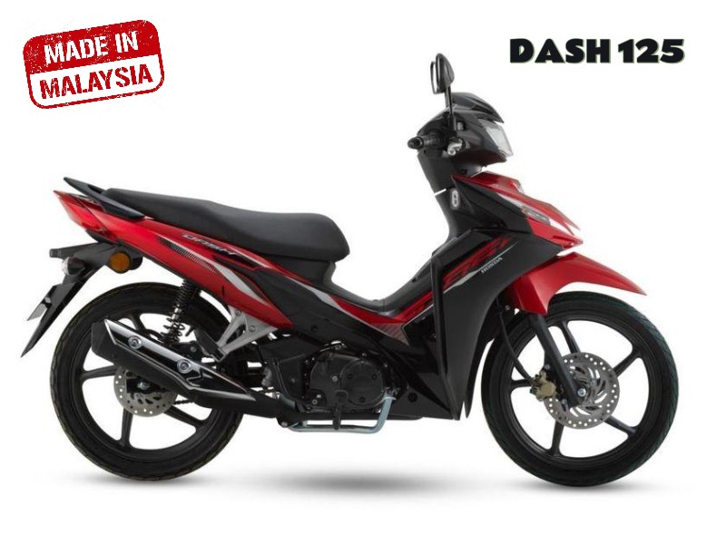 Honda Dash125 2025, 2 thắng dĩa, NK Chính Hãng Malaysia tại Huế