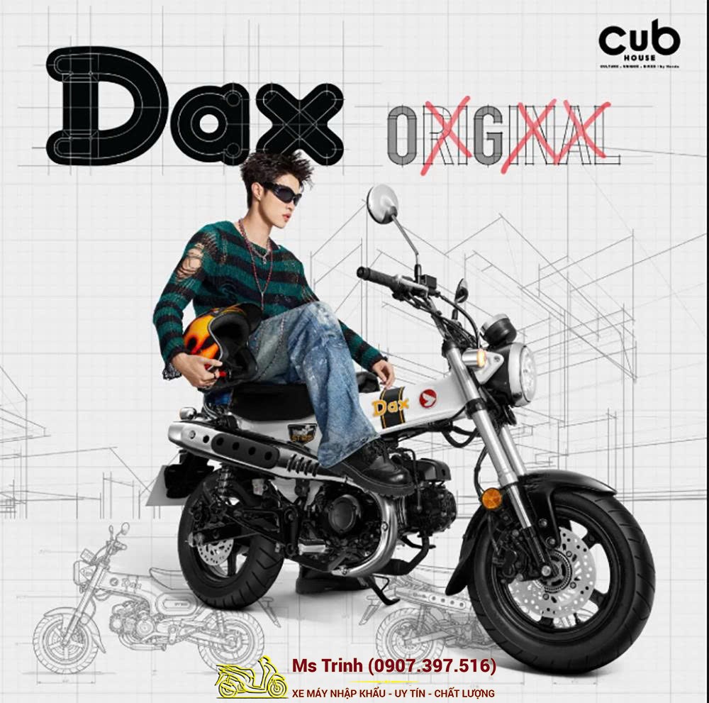 Honda Dax ST125 2026 tại Huế - Minibike huyền thoại khung T-Bone đầy cá tính