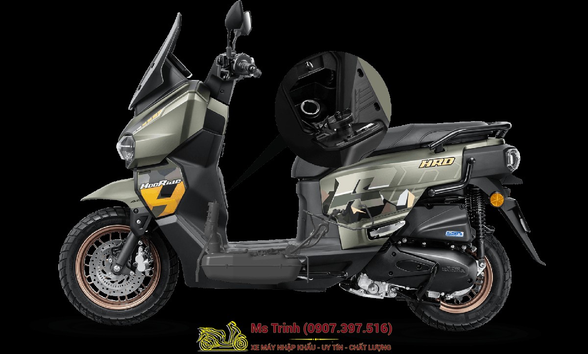 Honda HRD125 2026 - Xe tay ga ADV cá tính, ABS 2 kênh, công nghệ hiện đại tại Huế