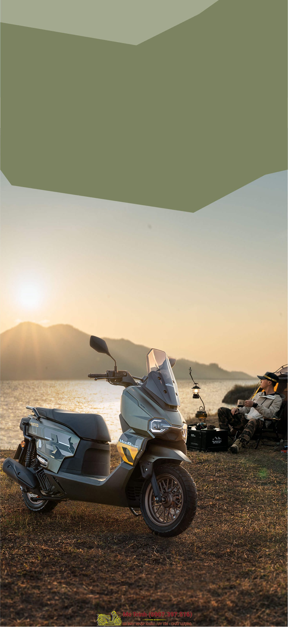 Honda HRD125 2026 - Xe tay ga ADV cá tính, ABS 2 kênh, công nghệ hiện đại tại Huế