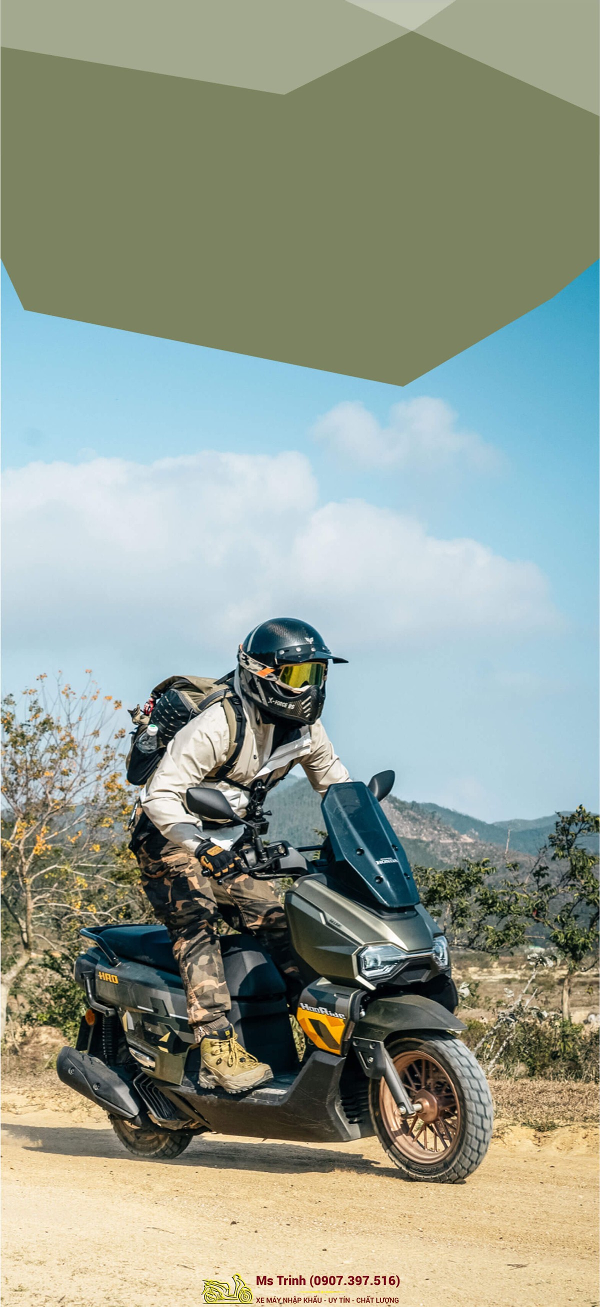 Honda HRD125 2026 - Xe tay ga ADV cá tính, ABS 2 kênh, công nghệ hiện đại tại Huế