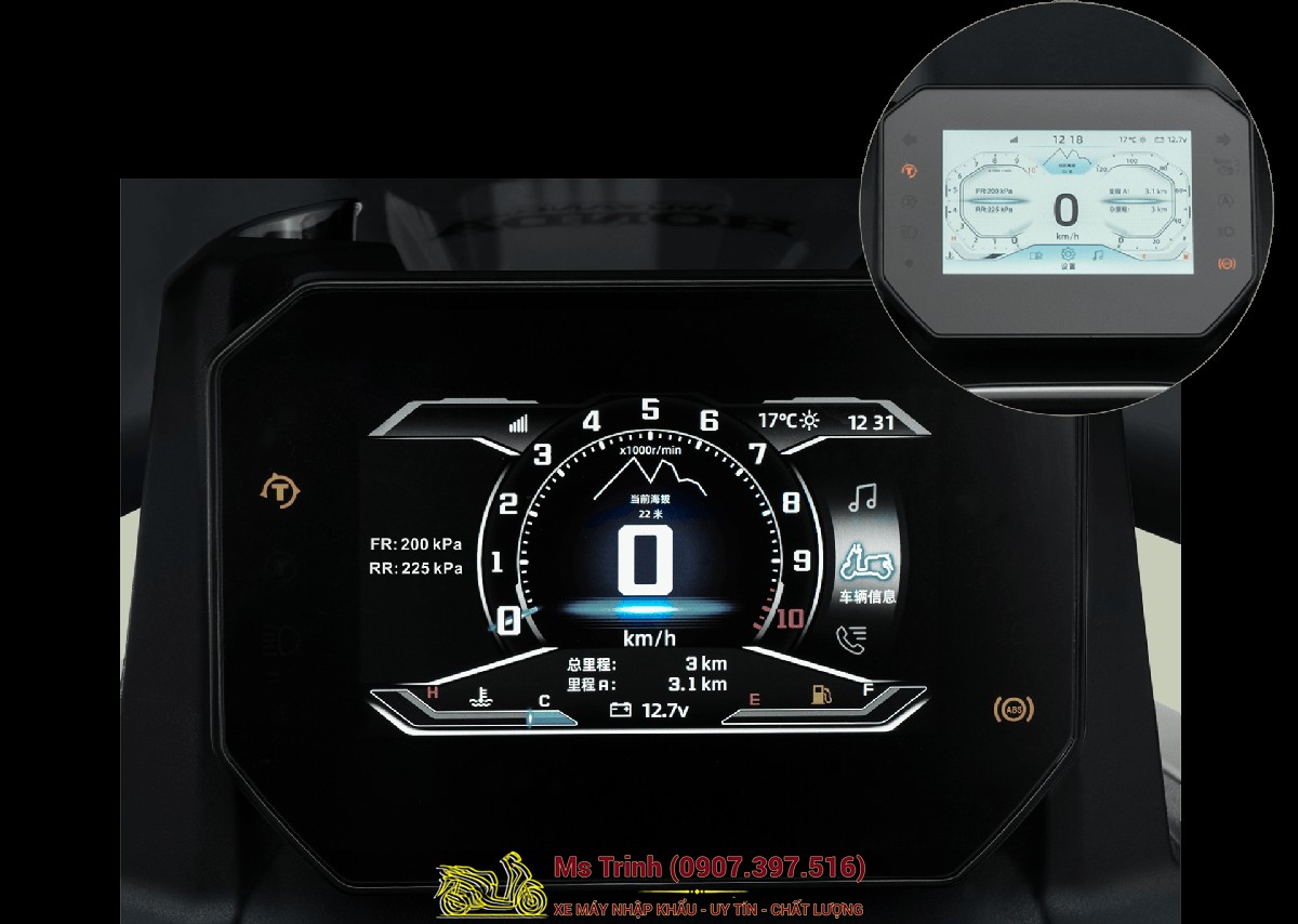 Honda HRD125 2026 - Xe tay ga ADV cá tính, ABS 2 kênh, công nghệ hiện đại tại Huế