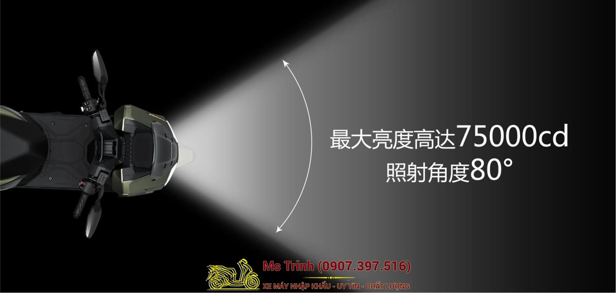 Honda HRD125 2026 - Xe tay ga ADV cá tính, ABS 2 kênh, công nghệ hiện đại tại Huế