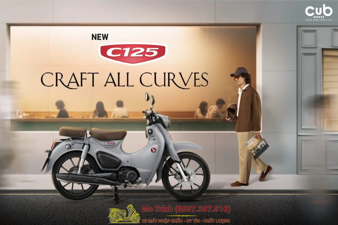 Honda Super Cub C125 nhập Thái ABS 2026 tại Huế - Giá Tốt, Có Sẵn Xe