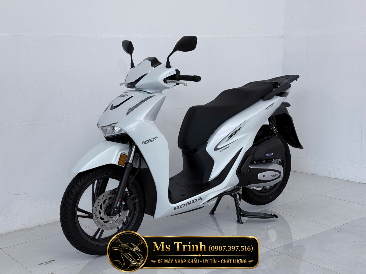 Honda SH150i Special Edition Standard nhập HMR Ý màu trắng tại Huế: Giá trị nằm trong từng chi tiết nguyên bản