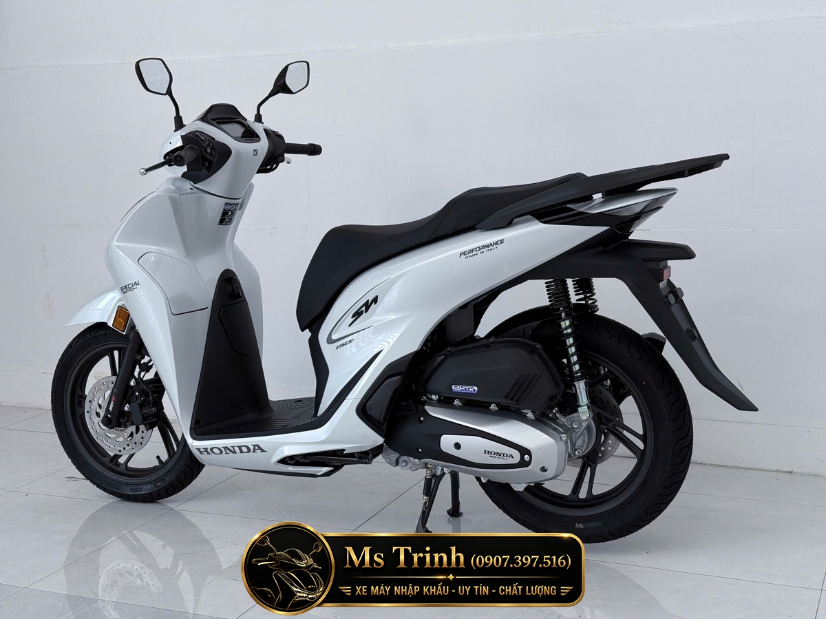 Honda SH150i Special Edition Standard nhập HMR Ý màu trắng tại Huế: Giá trị nằm trong từng chi tiết nguyên bản