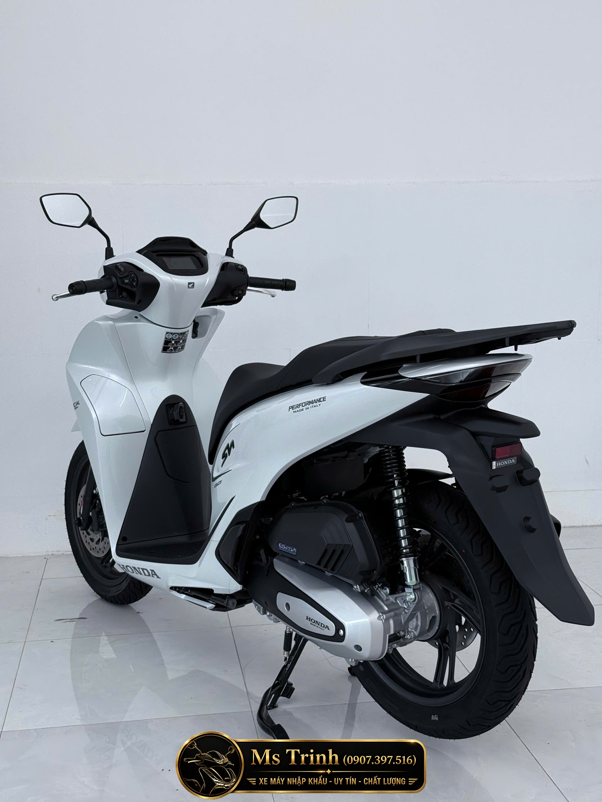 Honda SH150i Special Edition Standard nhập HMR Ý màu trắng tại Huế: Giá trị nằm trong từng chi tiết nguyên bản