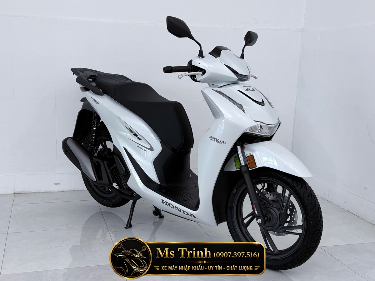 Honda SH150i Special Edition Standard nhập HMR Ý màu trắng tại Huế: Giá trị nằm trong từng chi tiết nguyên bản