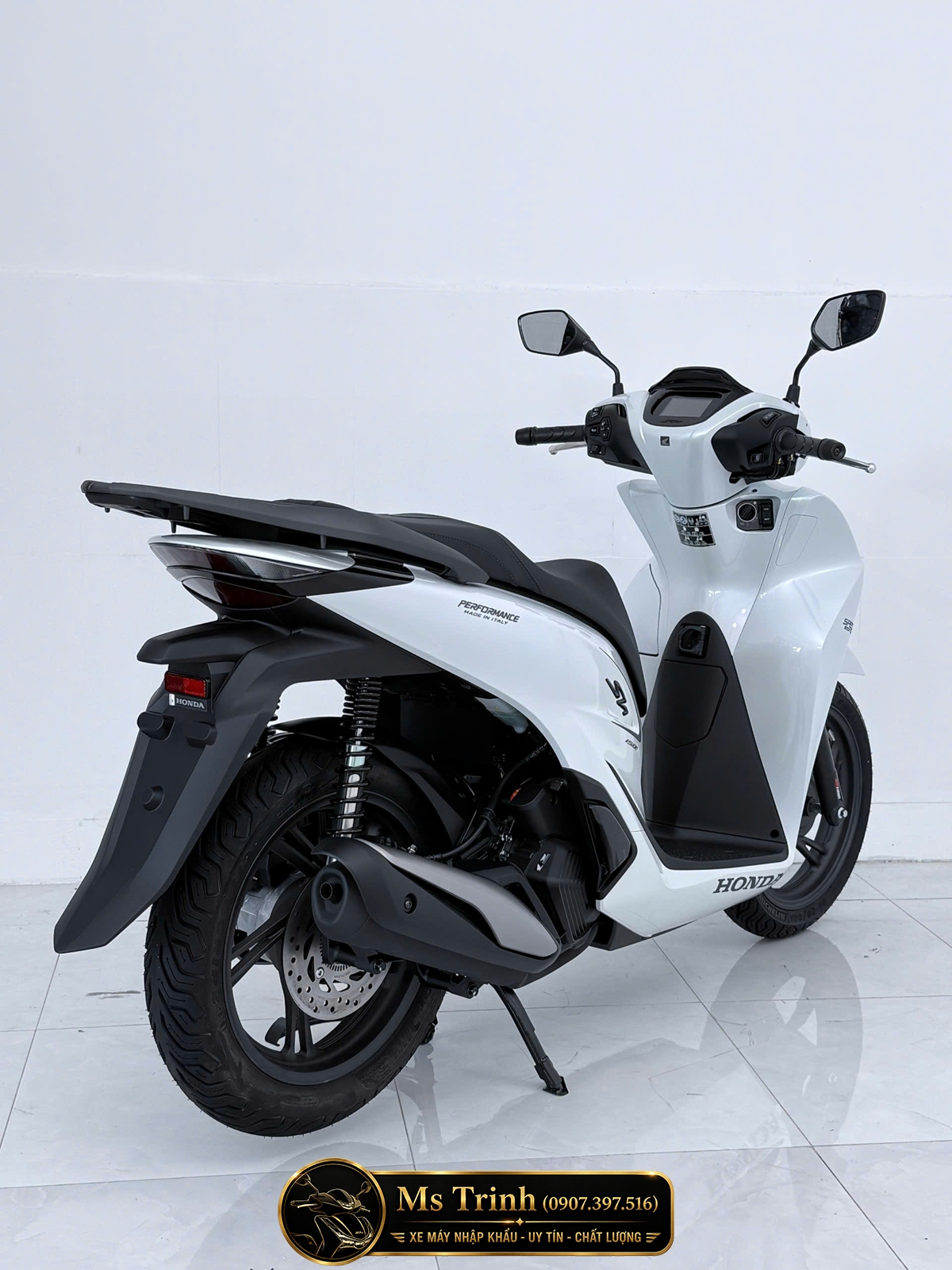 Honda SH150i Special Edition Standard nhập HMR Ý màu trắng tại Huế: Giá trị nằm trong từng chi tiết nguyên bản