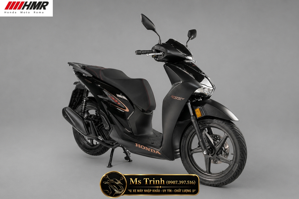 Honda SH150i nhập Ý 2026 Sporty màu đen tại Huế - Mẫu SH Ý cao cấp được săn đón nhất hiện nay