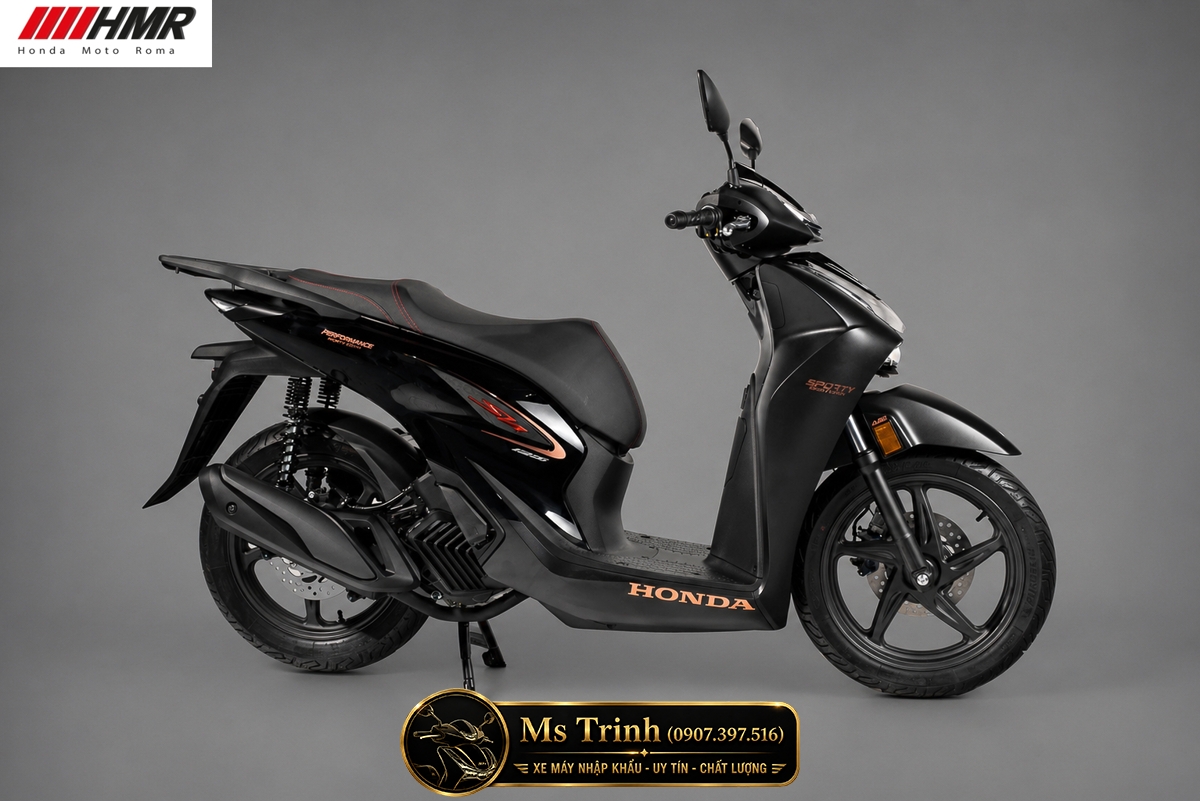 Honda SH150i nhập Ý 2026 Sporty màu đen tại Huế - Mẫu SH Ý cao cấp được săn đón nhất hiện nay