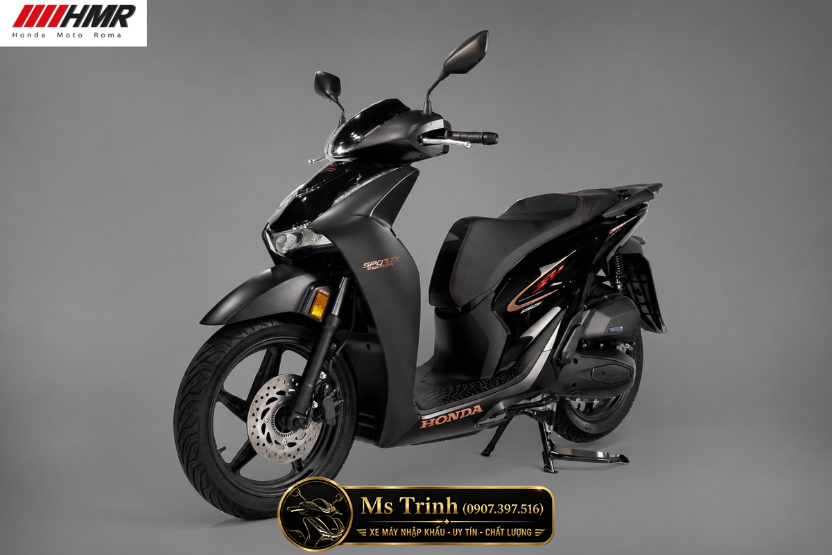 Honda SH150i nhập Ý 2026 Sporty màu đen tại Huế - Mẫu SH Ý cao cấp được săn đón nhất hiện nay