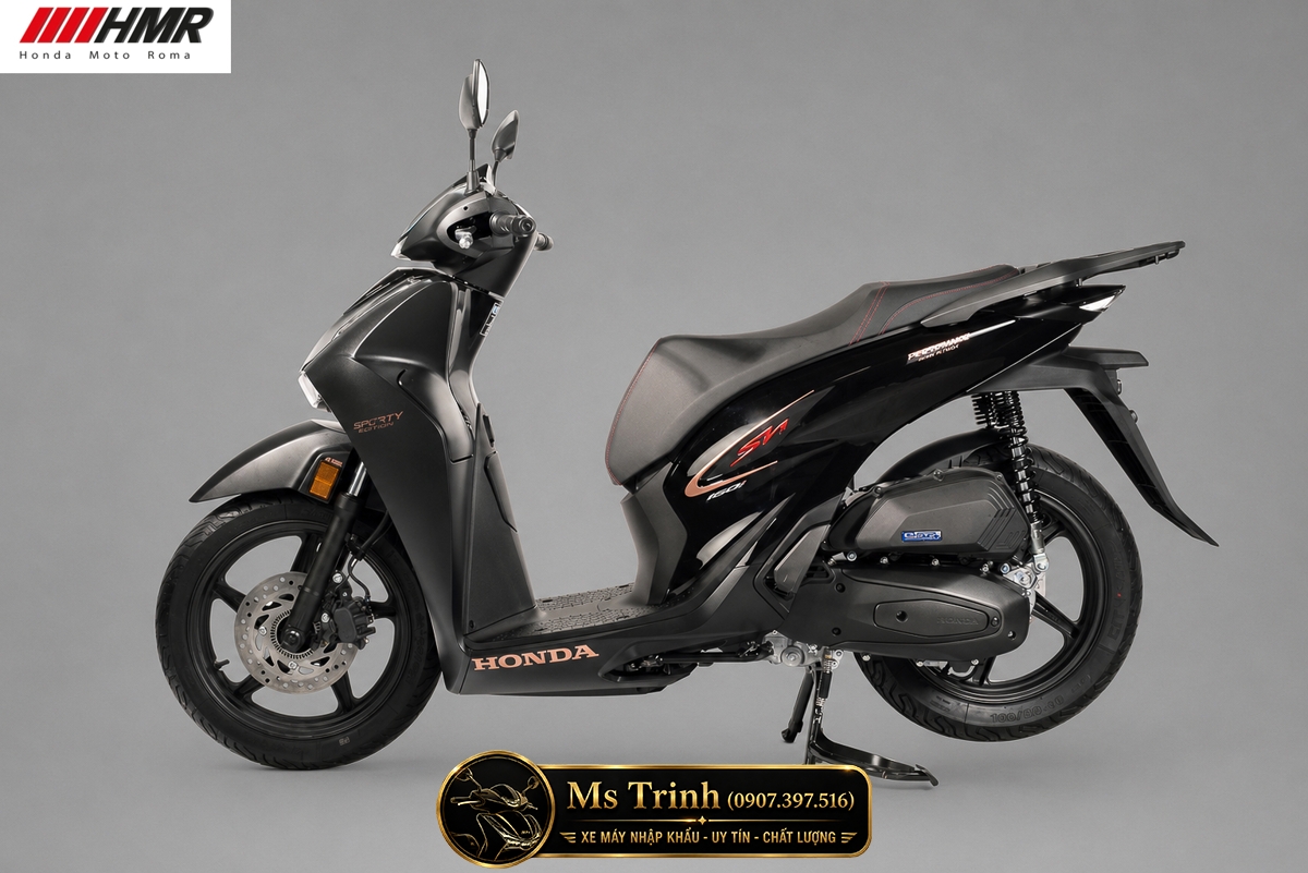Honda SH150i nhập Ý 2026 Sporty màu đen tại Huế - Mẫu SH Ý cao cấp được săn đón nhất hiện nay