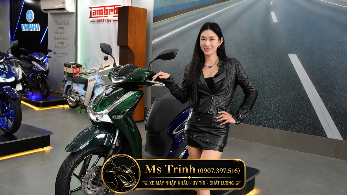 Honda SH150i Vetro Green - Sapphire tại Huế: SH Ý Limited 200 xe