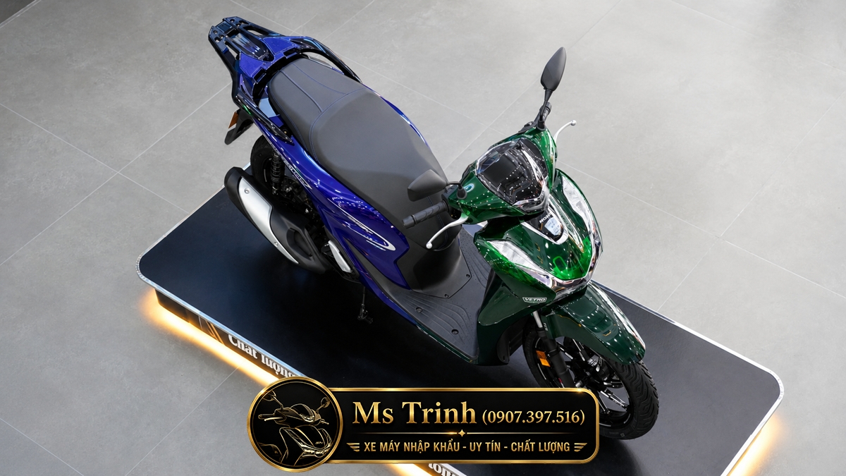 Honda SH150i Vetro Green - Sapphire tại Huế: SH Ý Limited 200 xe