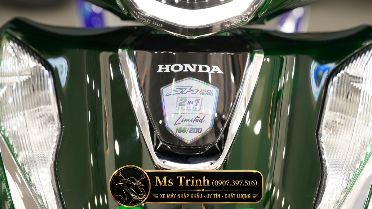 Honda SH150i Vetro Green - Sapphire tại Huế: SH Ý Limited 200 xe