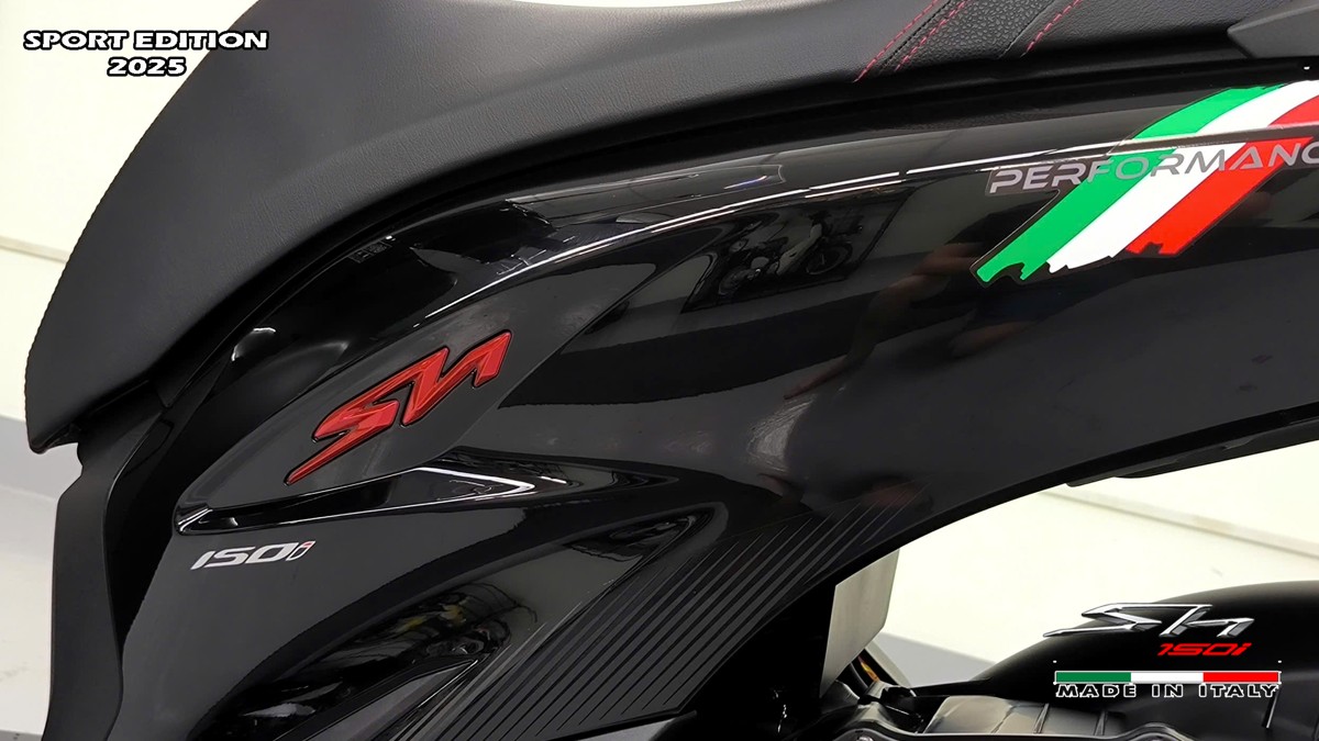 Honda SH150i 2025 Italy Sport Edition Màu Đen, Nhập Chính Hãng, Giá Rẻ tại Huế