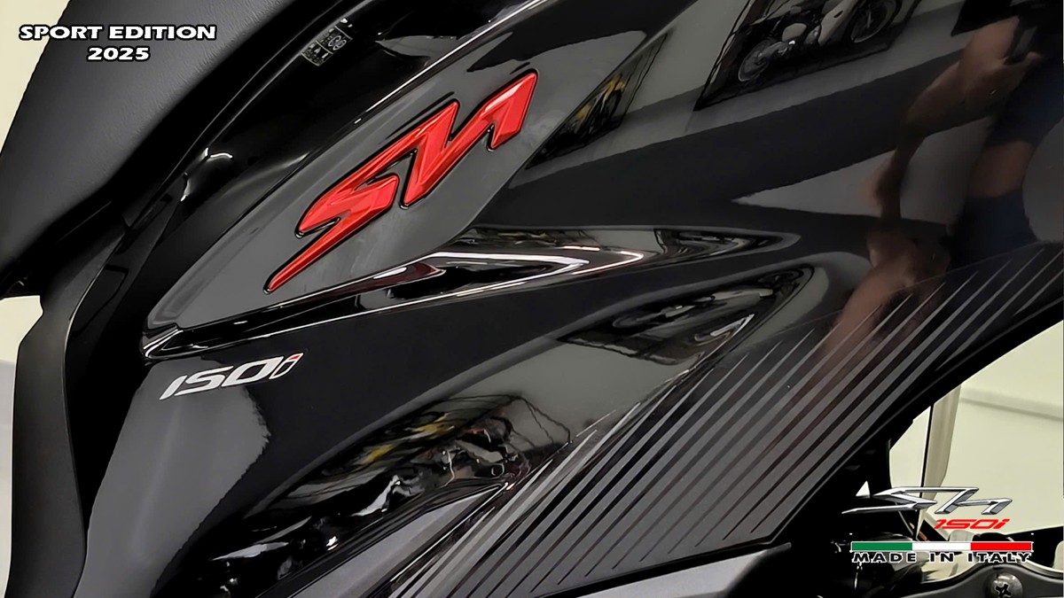 Honda SH150i 2025 Italy Sport Edition Màu Đen, Nhập Chính Hãng, Giá Rẻ tại Huế
