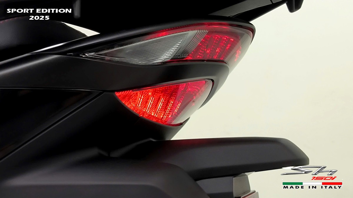 Honda SH150i 2025 Italy Sport Edition Màu Đen, Nhập Chính Hãng, Giá Rẻ tại Huế