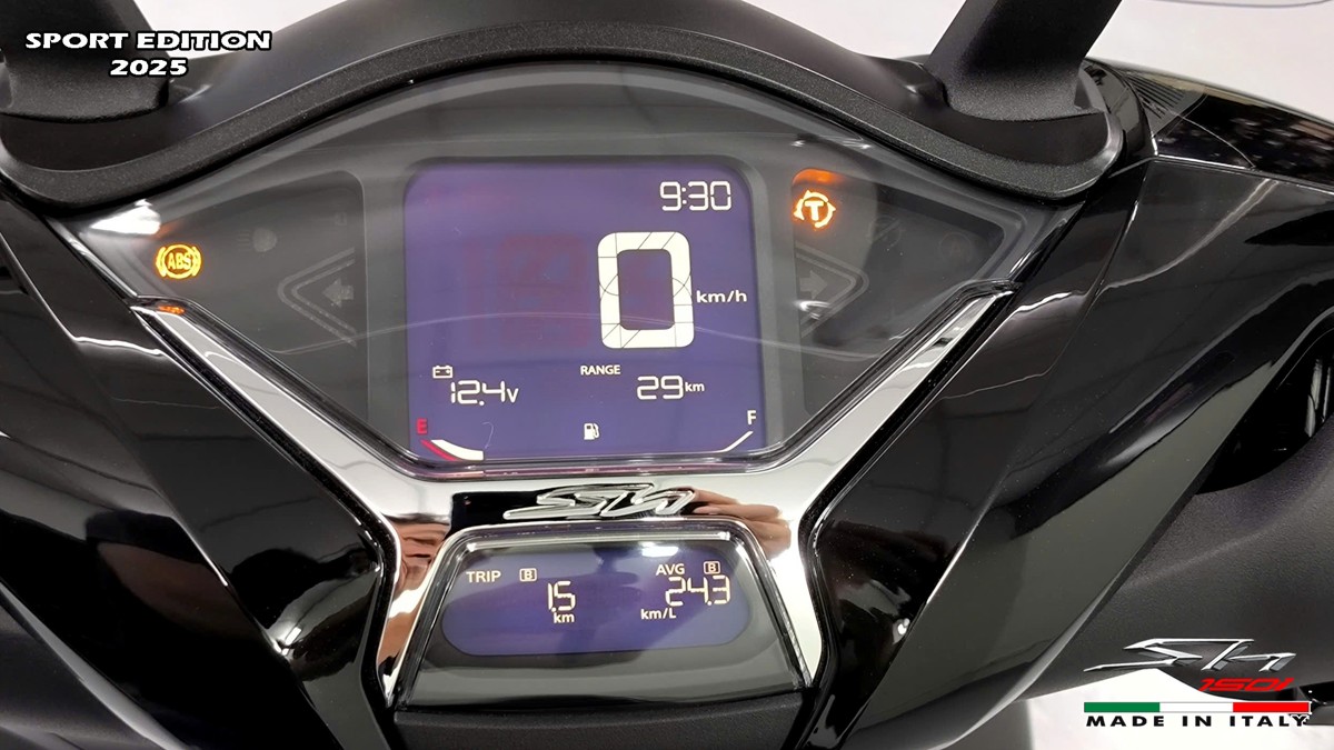 Honda SH150i 2025 Italy Sport Edition Màu Đen, Nhập Chính Hãng, Giá Rẻ tại Huế