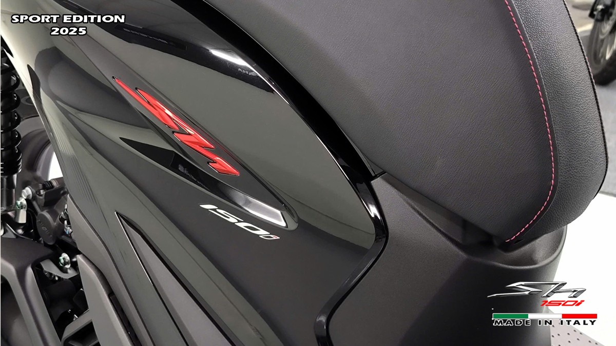 Honda SH150i 2025 Italy Sport Edition Màu Đen, Nhập Chính Hãng, Giá Rẻ tại Huế