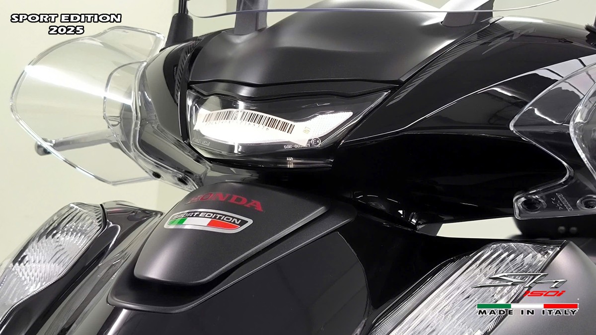 Honda SH150i 2025 Italy Sport Edition Màu Đen, Nhập Chính Hãng, Giá Rẻ tại Huế