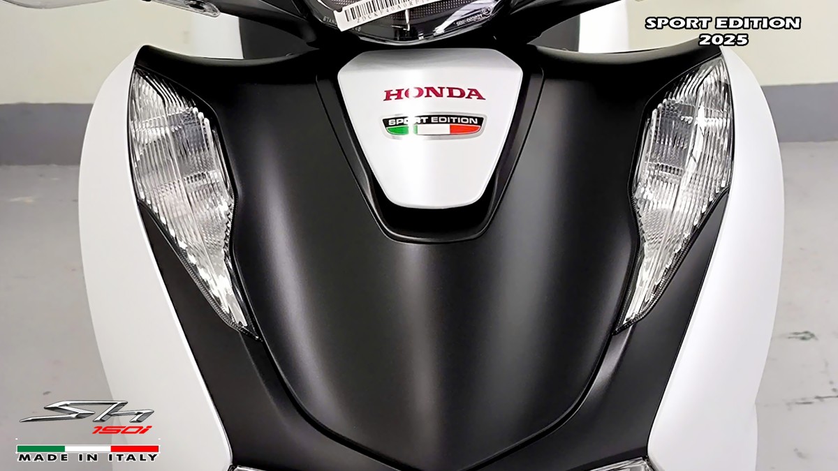 Honda SH150i Sport Edition 2025 Trắng, Made In Italy, Nhập Chính Hãng tại Huế