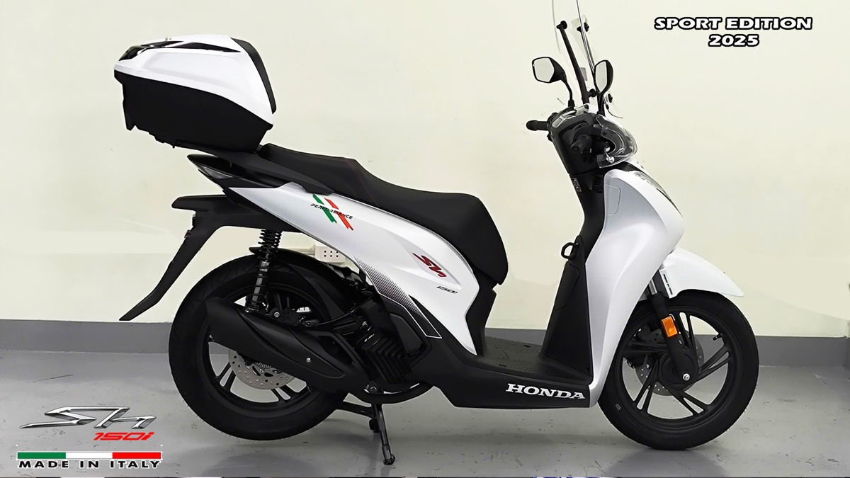 Honda SH150i Sport Edition 2025 Trắng, Made In Italy, Nhập Chính Hãng tại Huế