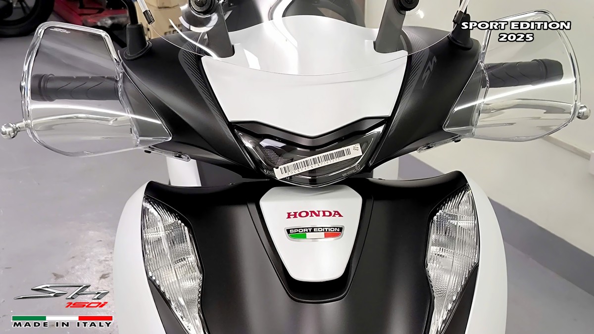 Honda SH150i Sport Edition 2025 Trắng, Made In Italy, Nhập Chính Hãng tại Huế