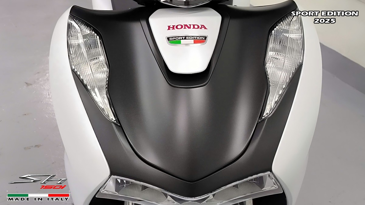 Honda SH150i Sport Edition 2025 Trắng, Made In Italy, Nhập Chính Hãng tại Huế