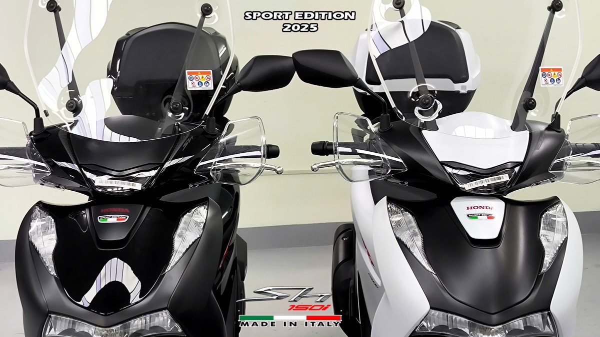 Honda SH150i Sport Edition 2025 Trắng, Made In Italy, Nhập Chính Hãng tại Huế
