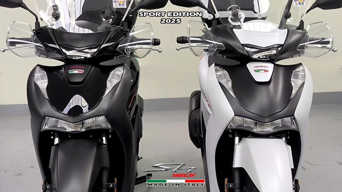 Honda SH150i Sport Edition 2025 Trắng, Made In Italy, Nhập Chính Hãng tại Huế