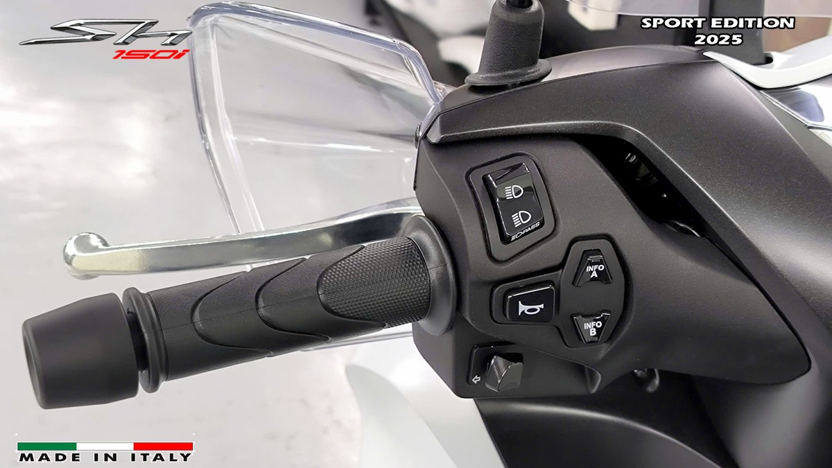 Honda SH150i Sport Edition 2025 Trắng, Made In Italy, Nhập Chính Hãng tại Huế