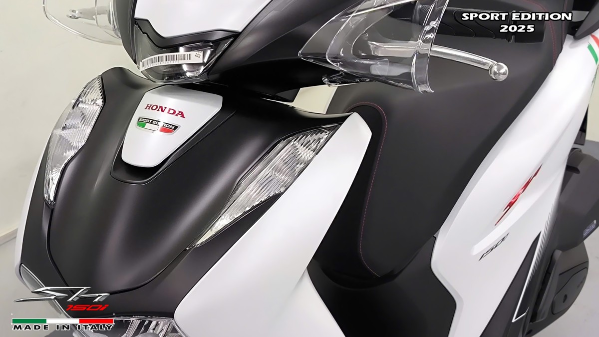 Honda SH150i Sport Edition 2025 Trắng, Made In Italy, Nhập Chính Hãng tại Huế