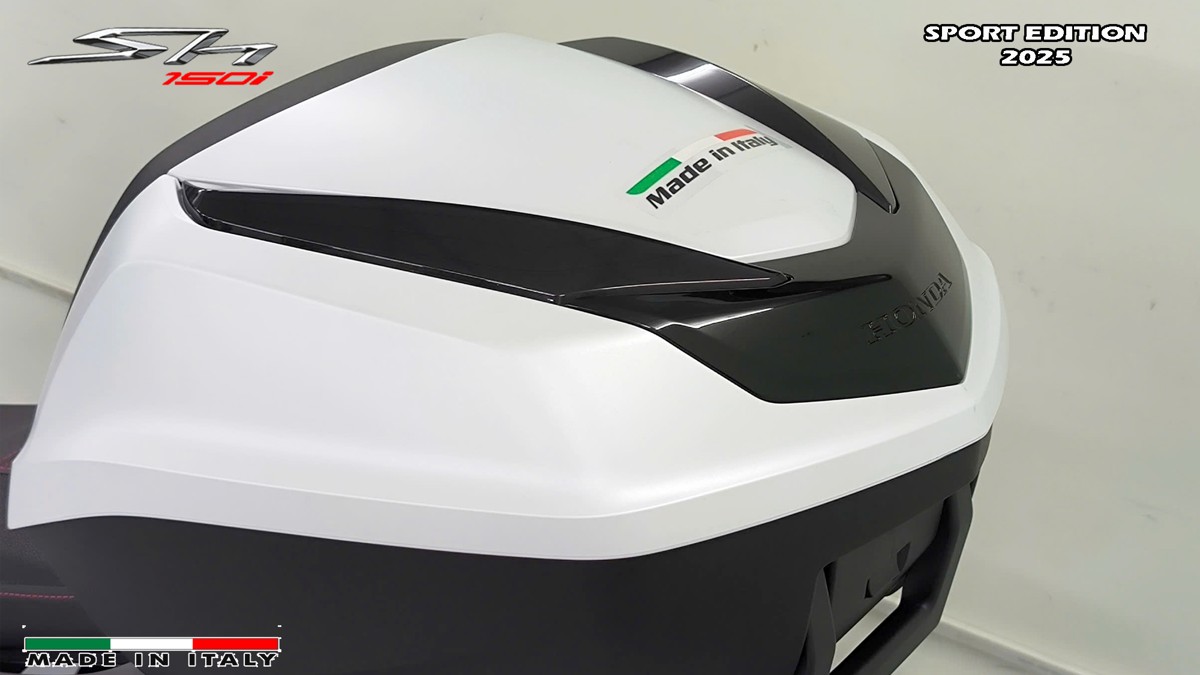 Honda SH150i Sport Edition 2025 Trắng, Made In Italy, Nhập Chính Hãng tại Huế