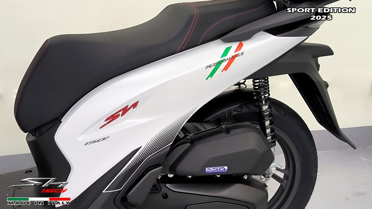 Honda SH150i Sport Edition 2025 Trắng, Made In Italy, Nhập Chính Hãng tại Huế